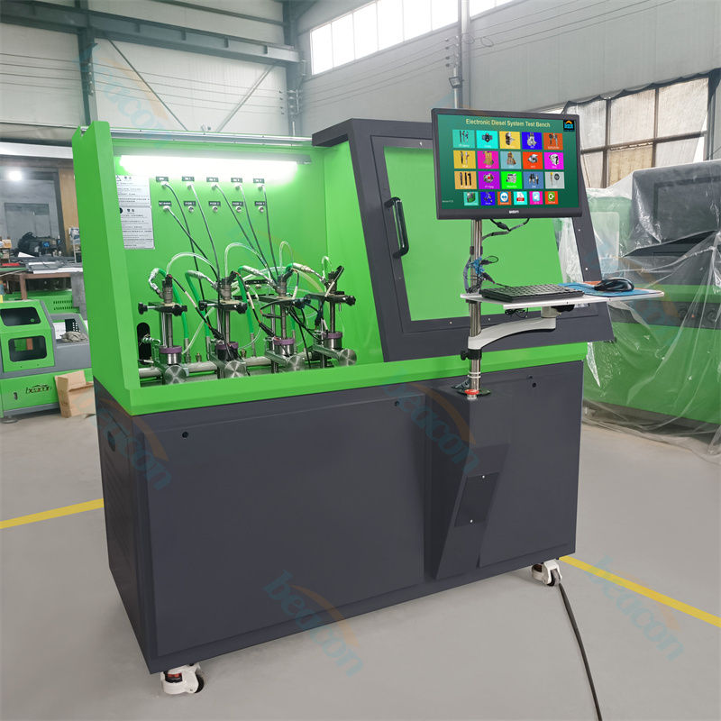 {Профессиональный испытательный стенд для форсунок Common Rail CR304 поддерживает одновременно 4 форсунки}