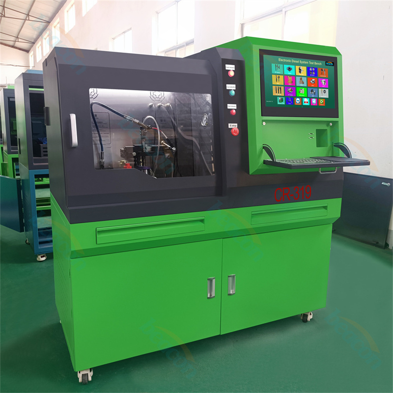 {Стенд для испытания форсунок Common Rail CR319 с функцией BIP и QR-кодирования}