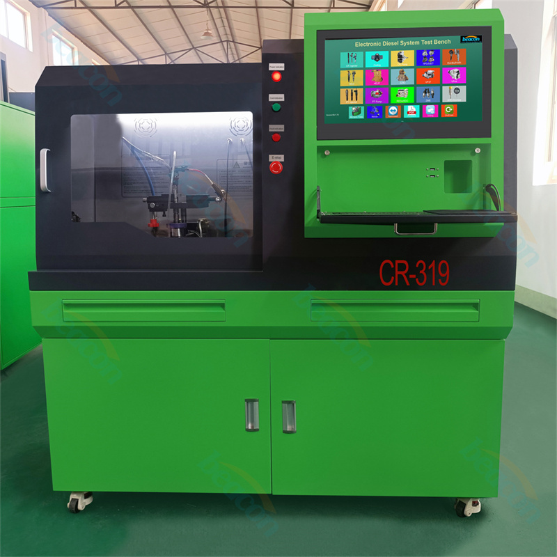 {Стенд для испытания форсунок Common Rail CR319 с функцией BIP и QR-кодирования}