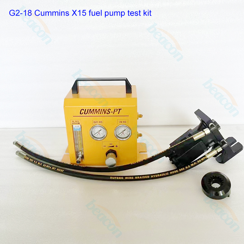 {G2-18 Cummins X15 Комплект для проверки давления в насосе перекачки топлива Тестер шестеренного насоса}