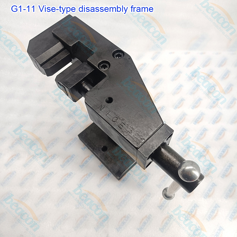{Стойка для разборки и сборки форсунок Common Rail G1-11 в тисках}