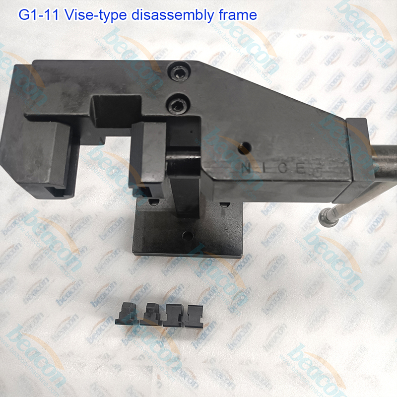 {Стойка для разборки и сборки форсунок Common Rail G1-11 в тисках}