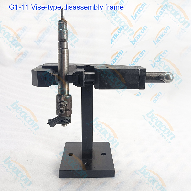 {Стойка для разборки и сборки форсунок Common Rail G1-11 в тисках}