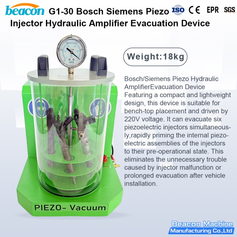 {G1-30 Bosch Siemens Пьезоинжектор Гидравлическая муфта Инструмент для заправки вакуума}