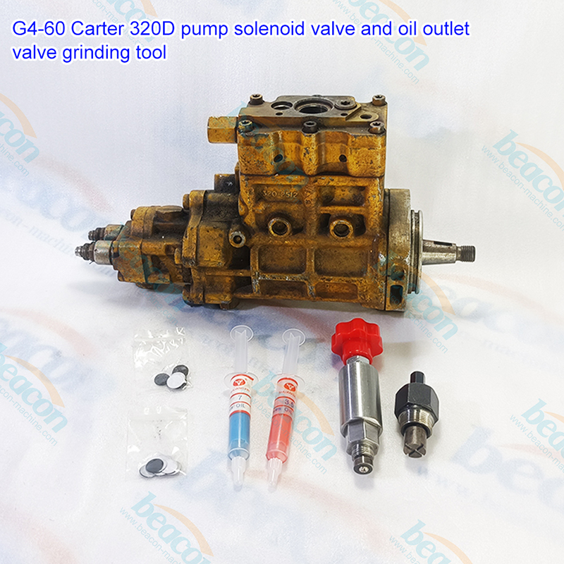 {Инструмент для шлифовки соленоида насоса и нагнетательного клапана G4-60 Caterpillar 320D}