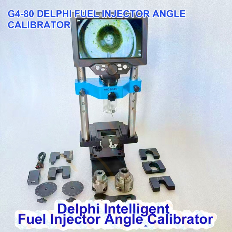 {Инструмент для калибровки угла дизельного инжектора Delphi G4-80, регулировочный манометр}