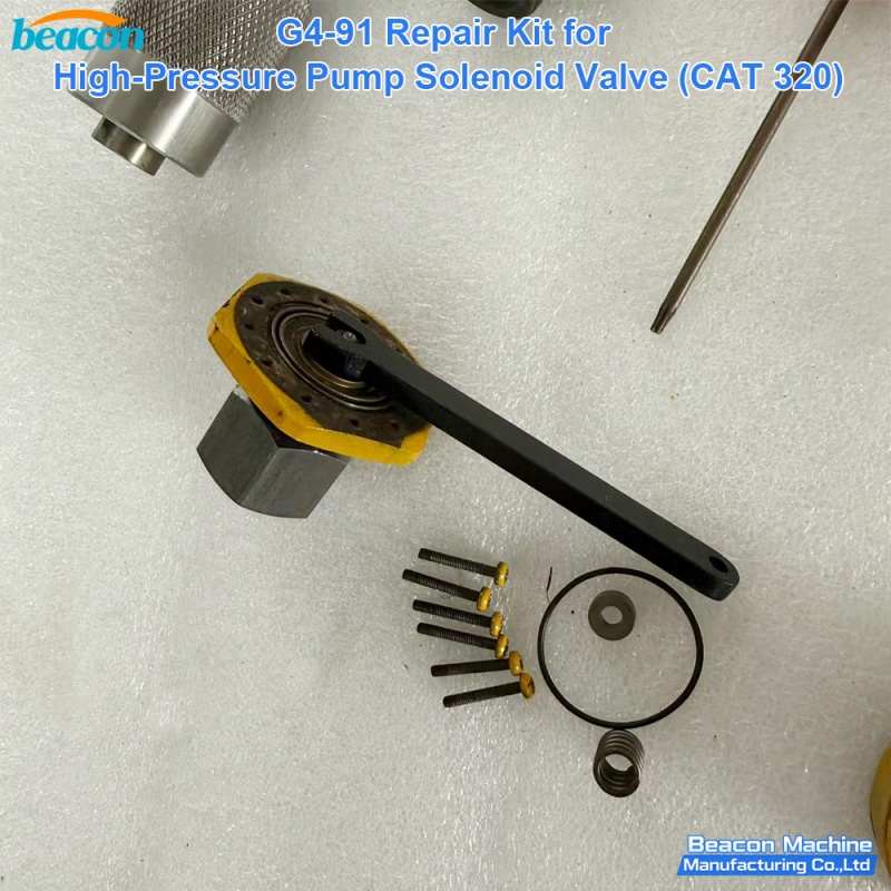 {G4-91 Ремонтный комплект электромагнитного клапана насоса высокого давления Caterpillar CAT 320D}