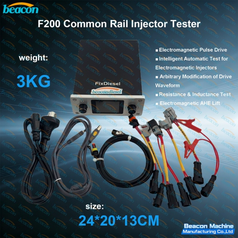 тестер форсунок common rail, проверка соленоида форсунки, форма импульса привода, измерение сопротивления и индуктивности тестер форсунок common rail, проверка соленоида форсунки, форма импульса привода, измерение сопротивления и индуктивности
