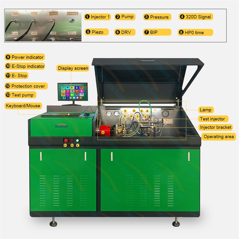 CRDI test bench, injector coding machine, diesel workshop equipment CRDI test bench, injector coding machine, diesel workshop equipment