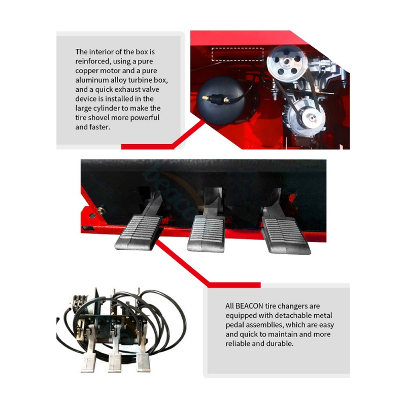 Tyre Changer Machine, Tire Dismounting Tool, Wheel Repair Equipment Tyre Changer Machine, Tire Dismounting Tool, Wheel Repair Equipment