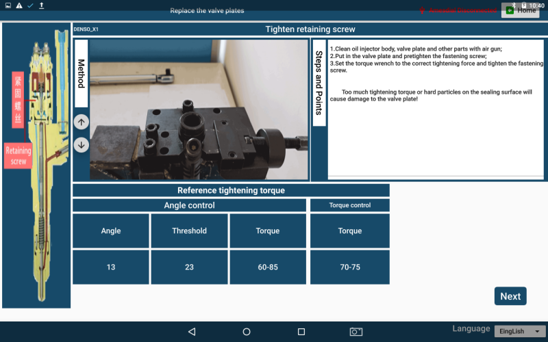 CRM4000 Repair Tool, CRI Stage 3 Measuring, Common Rail Repair Kit