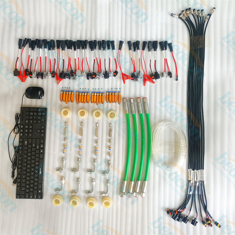 CR304 Test Bench, 4 Injector Test Stand, Common Rail Injector Coding CR304 Test Bench, 4 Injector Test Stand, Common Rail Injector Coding