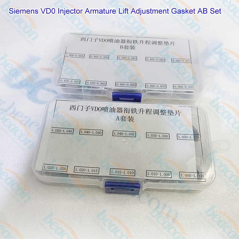Piezo Injector Shims, Armature Lift Adjustment, Diesel Calibration Washer