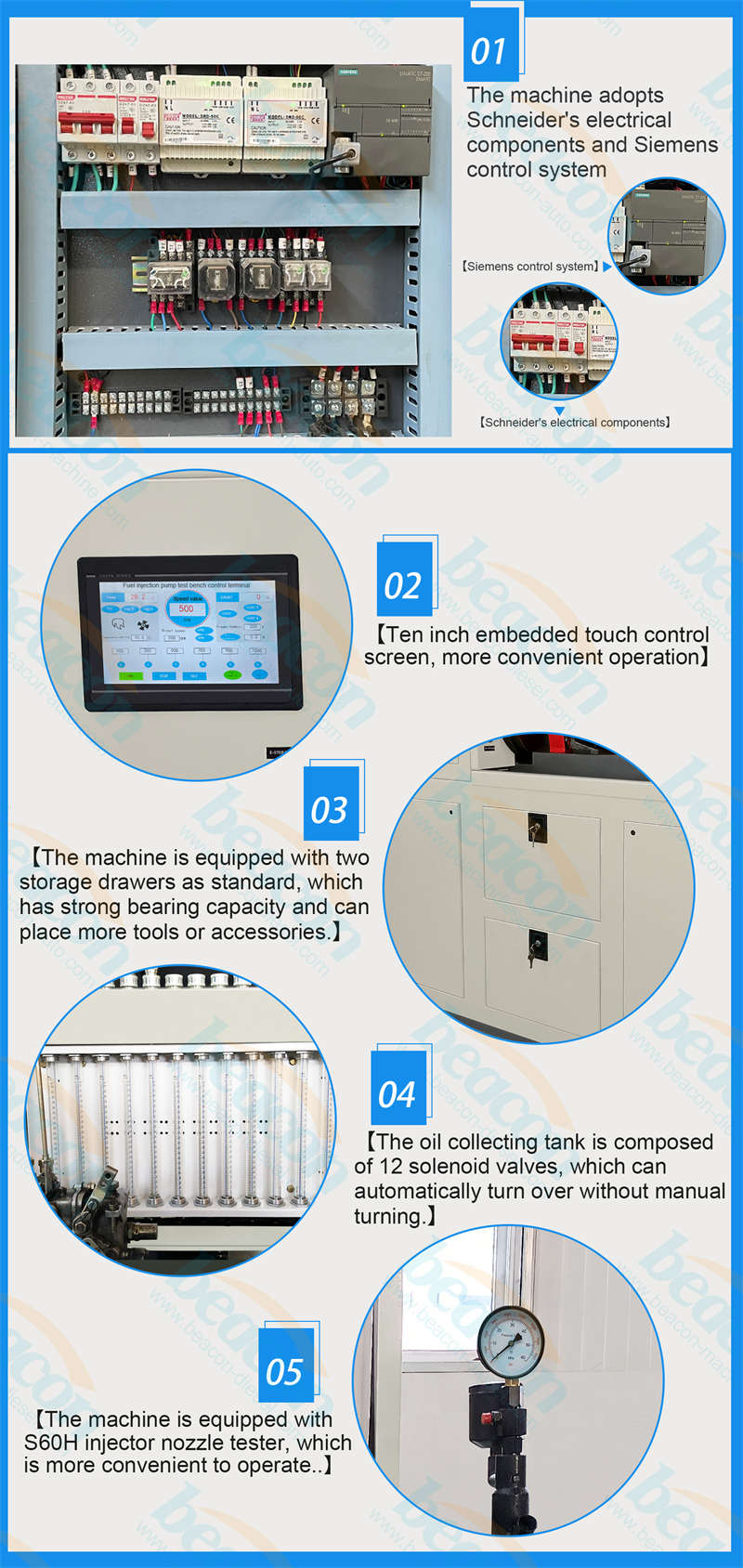 Professional Pump Test Bench, Smart Fuel Injector Tester, Diesel Pump Calibration Rig Professional Pump Test Bench, Smart Fuel Injector Tester, Diesel Pump Calibration Rig