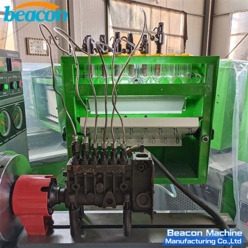 Mechanical Diesel Pump Tester, Fuel Pump Calibration Rig, 8 Cylinder Injection Test Bench