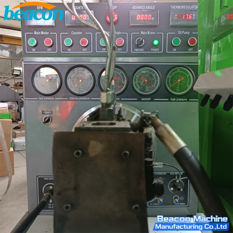 Mechanical Diesel Pump Tester, Fuel Pump Calibration Rig, 8 Cylinder Injection Test Bench