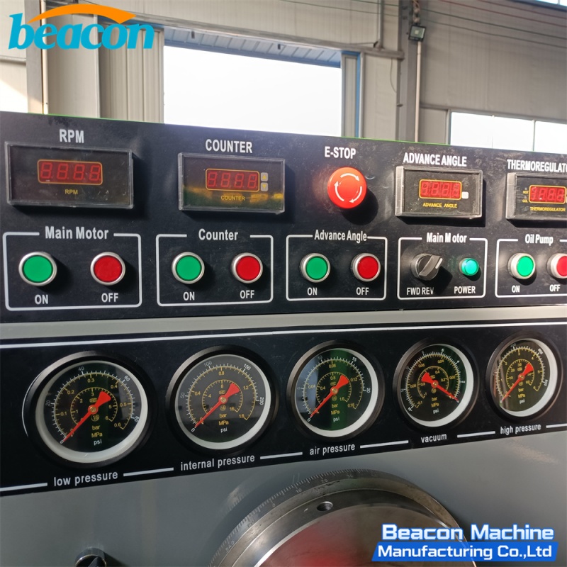 Mechanical Diesel Pump Tester, Fuel Pump Calibration Rig, 8 Cylinder Injection Test Bench