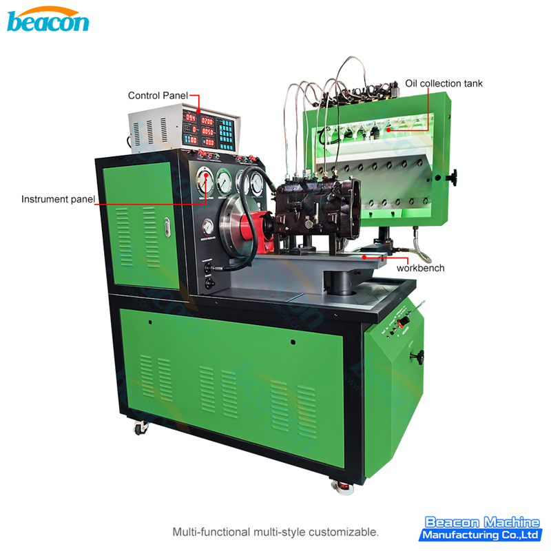 Mini Diesel Pump Test Bench, Fuel Injection Pump Tester, Mechanical Pump Test Rig Mini Diesel Pump Test Bench, Fuel Injection Pump Tester, Mechanical Pump Test Rig