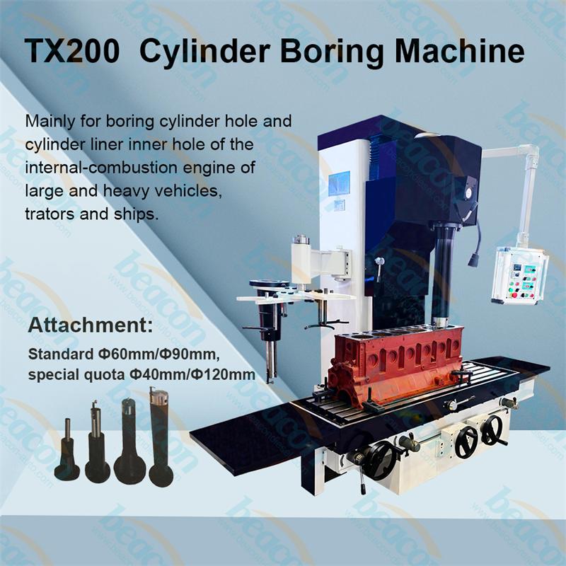 Vertical Cylinder Boring Machine, Engine Rebuilding Machine, Heavy Duty Boring Milling Machine Vertical Cylinder Boring Machine, Engine Rebuilding Machine, Heavy Duty Boring Milling Machine