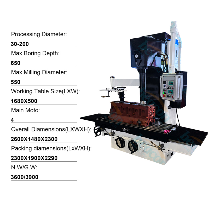 Vertical Cylinder Boring Machine, Engine Rebuilding Machine, Heavy Duty Boring Milling Machine Vertical Cylinder Boring Machine, Engine Rebuilding Machine, Heavy Duty Boring Milling Machine