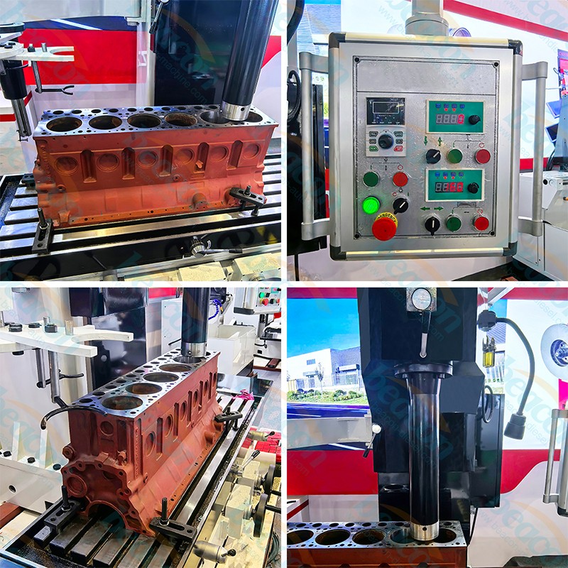 Vertical Cylinder Boring Machine, Engine Rebuilding Machine, Heavy Duty Boring Milling Machine Vertical Cylinder Boring Machine, Engine Rebuilding Machine, Heavy Duty Boring Milling Machine