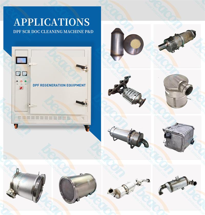 DPF Cleaning Equipment, Diesel Filter Tester, Back Pressure Test Bench