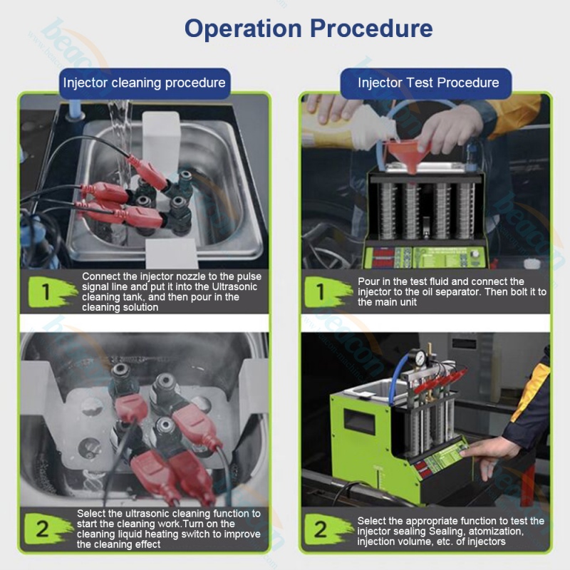 Fuel Injector Cleaner, Ultrasonic Testing Machine, Gasoline Service Tool