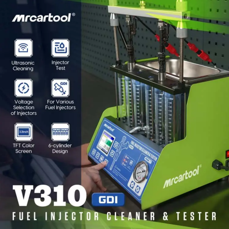 Injector Diagnostic Tool, Fuel Flow Tester, Auto Fuel System Cleaner