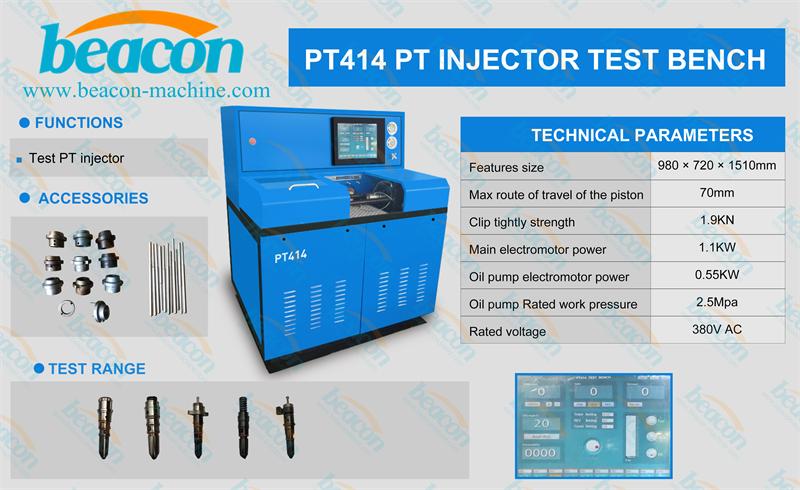 PT Injector Test Bench, Cummins Fuel System Tester, PT Injector Calibration