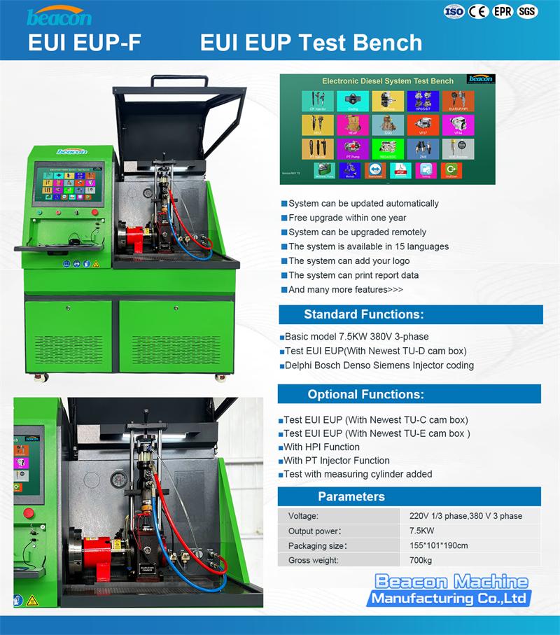 EUI EUP Tester, Cambox for Injector, Unit Pump Test Kit EUI EUP Tester, Cambox for Injector, Unit Pump Test Kit