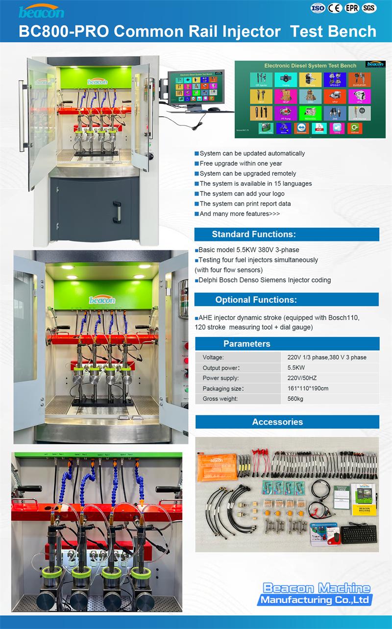 Common Rail Injector Tester, Diesel Injector Test Bench, Piezo Injector Calibration Common Rail Injector Tester, Diesel Injector Test Bench, Piezo Injector Calibration